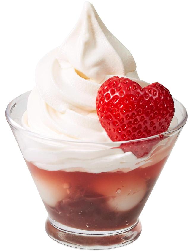 画像: いちごと十勝あずきのミニソフト 399円