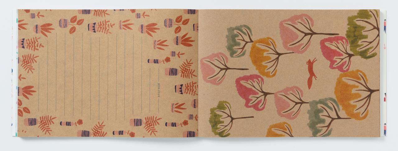 画像5: パリ発・大人気紙ものブランドの紙を100枚収録!『PARIS 100枚レターブック Season Paper Collection』