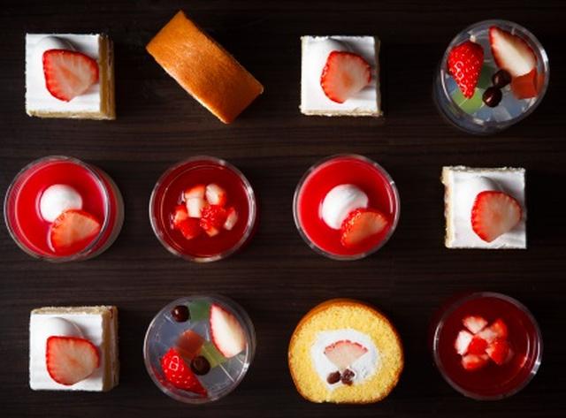 画像: 3つのビュッフェレストランのデザートでもあまおうスイーツ!