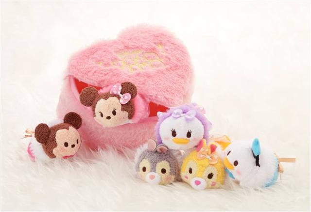 画像: 集めて、積んで、楽しめる大人気『TSUM TSUM』もバレンタインスペシャルバージョンで登場!