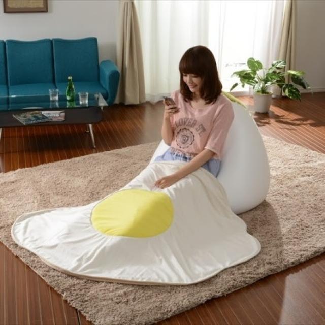 画像: めだまやきブランケット