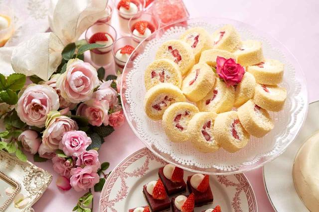画像: いちごとバナナのロールケーキ(イメージ)