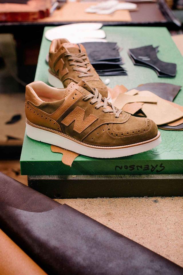 画像5: Grenson×new balanceコラボレーション!高級革靴をイメージした「576」が発売