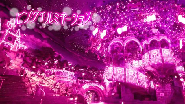 画像: ピューロビレッジがピンク色に染まるロマンティックなひととき「ピンクイルミネーション」
