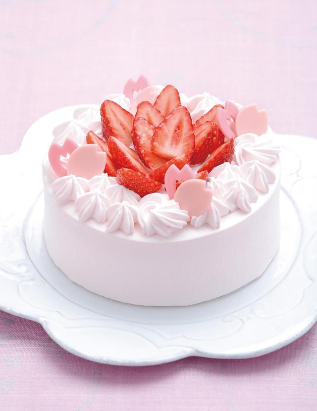 画像: 桃の節句のお祝いに!特別なショートケーキ