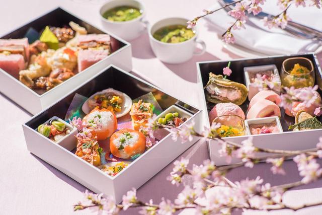 画像: 桜の名所「御殿山」で美食を楽しむ 春を彩る雅なランチメニュー