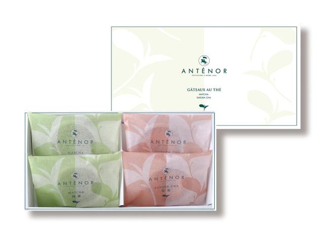 画像: ■商 品 名 : お茶のガトー ■価 格 : 4個入り 本体価格 1,200円(税込 1,296円) 6個入り 本体価格 1,800円(税込 1,944円) 8個入り 本体価格 2,400円(税込 2,592円) ■商品特徴 : お茶の香りを生かした生地で餡を包み2層に焼きあげました。桜茶と抹茶の2種類を詰め合わせます。 ■販売期間 : 3月1日(木)〜4月10日(火)