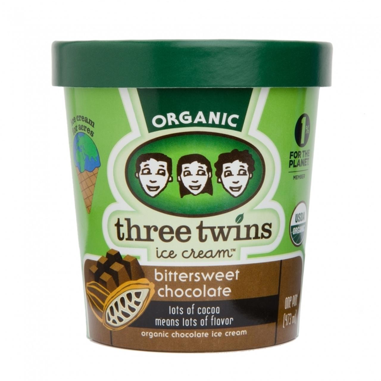 画像: ビタースイートチョコレート フェアトレードのオーガニックカカオをふんだんに使用したビターチョコレートアイスクリーム。 深みのある芳醇な味わいを楽しんでいただけるチョコレート好きにはたまらないフレーバーです
