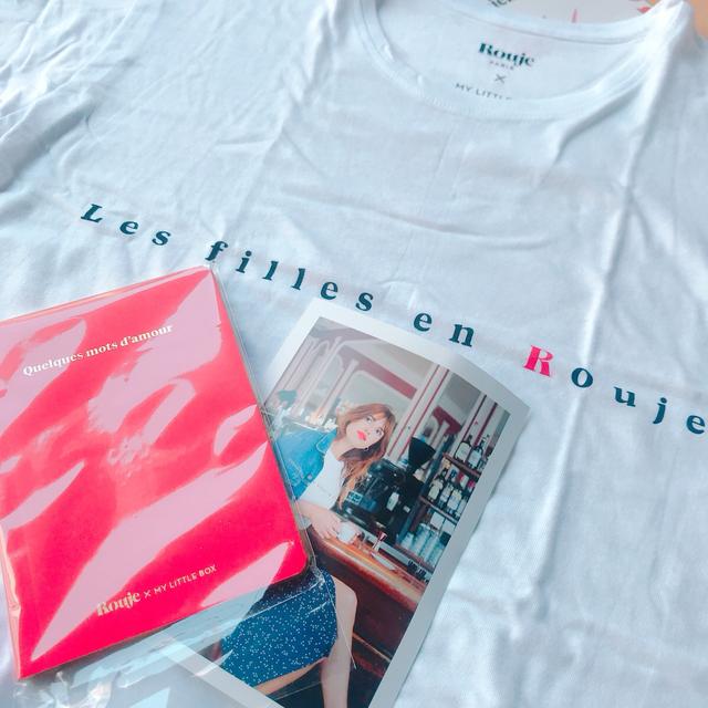画像: 『Rouje』ホワイトTシャツ&オリジナルノート