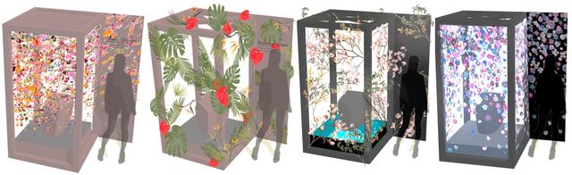 画像2: お花でトイレをデコレーション!夢のような空間に