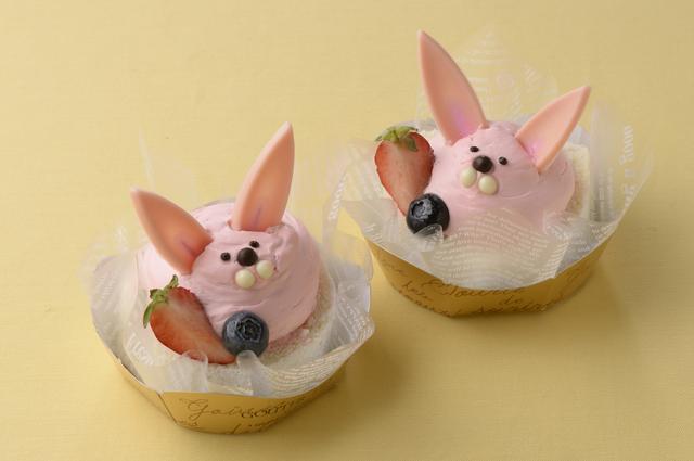 画像: うさぎのイースターロールケーキ/520円 ※1日20個限定
