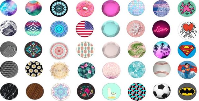 画像: 「ポップソケッツ・グリップ」商品情報 ●展開商品はおよそ120種類。シーズンごとにおよそ50種類の新商品が登場します! *販売価格1,200円・1,800円(税抜)デザイン、素材によって異なります