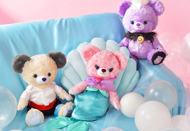 画像: Disney Princess BEARシリーズに『リトル・マーメイド』モチーフが仲間入り