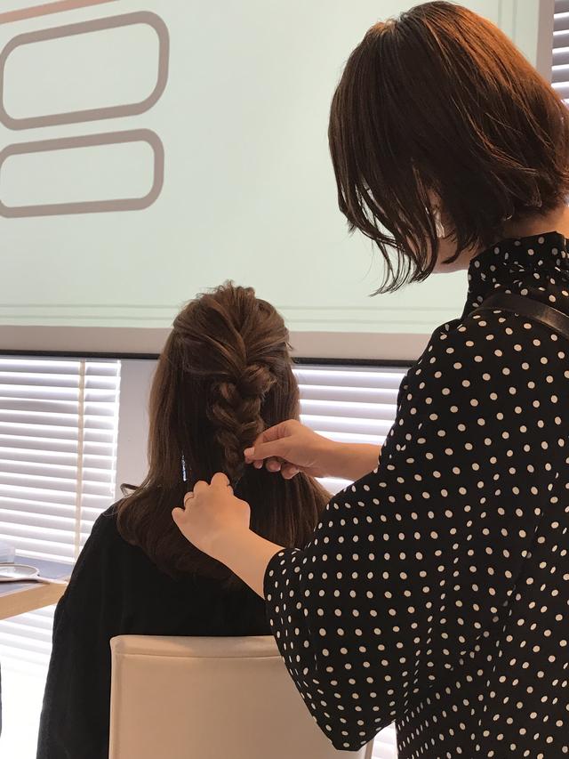 画像2: SHOKOさんによるヘアアレンジ講座開催