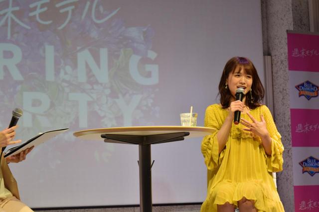 画像: 「『ランチなう』はファン以外には無意味な情報だと思うので絶対つぶやかないです!」と告白し、会場は大爆笑!