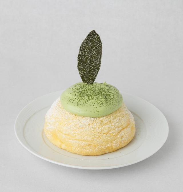 画像2: ふわっふわの抹茶ドームスフレと冷たい抹茶ドリンク