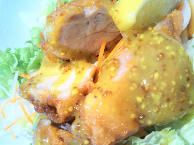 画像4: ハニーマスタードチキンサラダうどんのお味は?