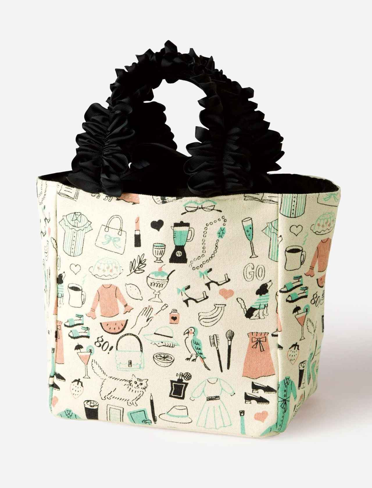 画像: フリルハンドルバッグ