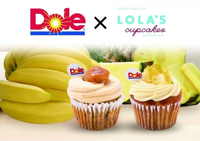 画像1: Dole×LOLA’S Cupcakes コラボカップケーキが3ヶ月間限定発売!