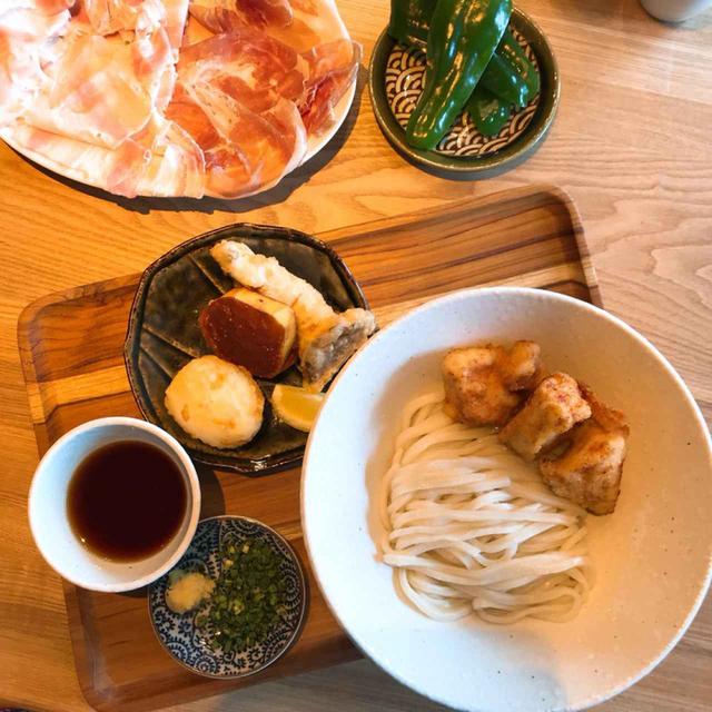 画像: 実はここ、肉が美味しい!日本酒にぴったりという生ハムや、鶏天のお肉も美味しいですよ。