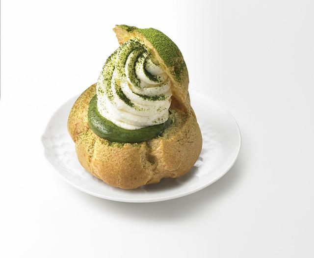 画像: <オアフ 京都×伊藤園> 『オアフ 京都』抹茶フレッシュクリームシュー 270円/1個