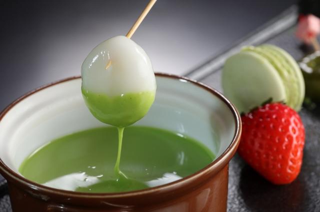 画像: 抹茶フォンデュ