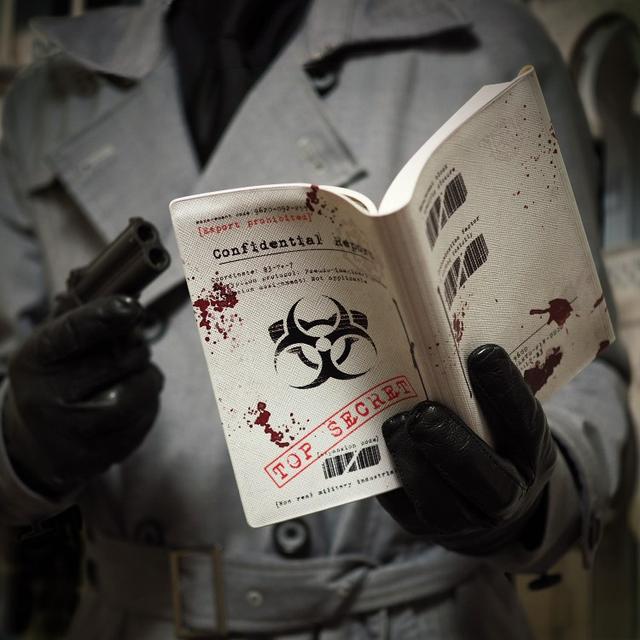 画像: 【倉戸みと】ただの文庫本を「機密書」に変身させるブックカバー。 / 雑貨通販 ヴィレッジヴァンガード公式通販サイト