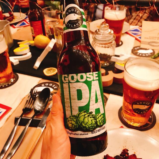 画像: ◆ブランド代表ビール「Goose IPA」