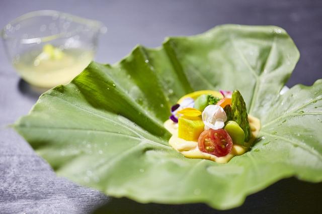 画像: POINT1/30種類以上の野菜を使用した懐石
