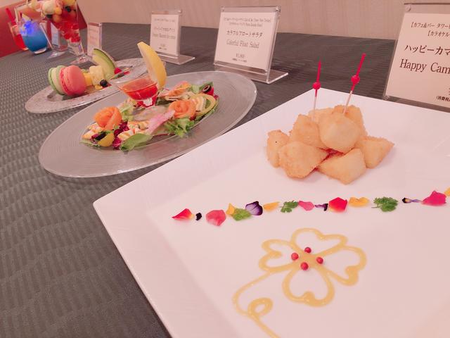 画像: ナイトプールだけじゃない!可愛いコラボメニューも販売!