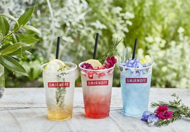 画像: 期間限定フレーバードカクテル 各900円 “Flower”&“Herb”を取り入れた見た目も鮮やかなフレーバードカクテル。7月13日(金)~31日(火)の期間は、エルダーフラワー、ローズヒップ、バタフライピーの3種でご用意します。 8月1日(水)~26日(日)は、静岡緑茶や大葉、酢橘など“和”をテーマにしたNEOカクテルをお楽しみいただけます。
