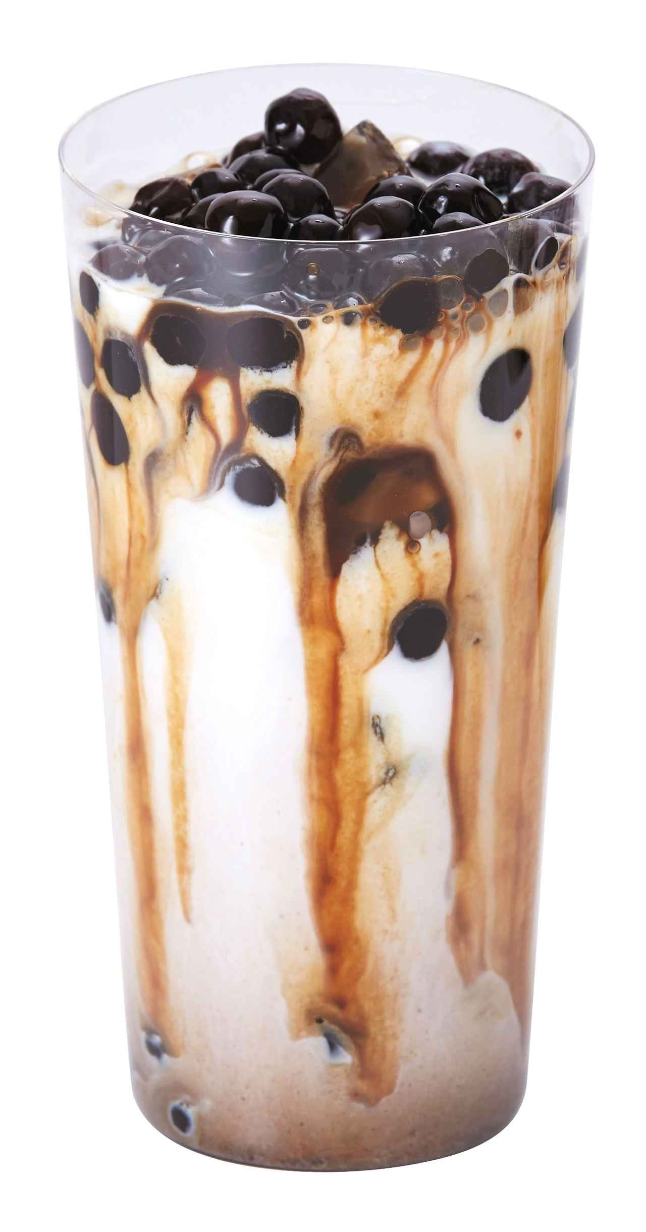 画像: ■TAPICO　470円(税別) 最後の1粒まで美味しく味わえるタピオカです。もちもち食感＆タピオカ自体に味が付いているので、『新しい』タピオカが体験できます。人気の定番ブラックティーの他、マンゴー、ストロベリーといった夏にぴったりのフルーツ味をご用意しております。