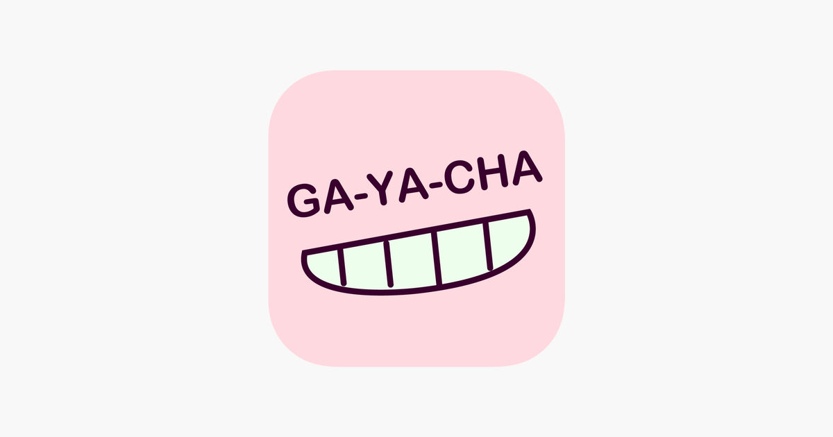 画像: 「GA-YA-CHA」をApp Storeで