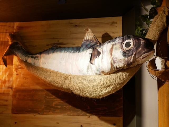 画像: 店内の一番奥に鎮座するのは「サバ島の主」