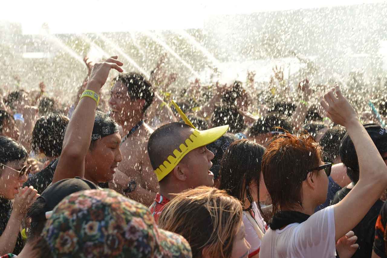 画像3: 【開催レポート】2日間で2万人が来場し、日本初の“ずぶ濡れフェス”に熱狂!