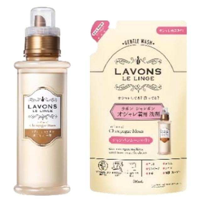 画像: ●ラボン シャレボン オシャレ着用洗剤 シャンパンムーンの香り 500ml 本体:458円 400ml 詰め替え用:348円