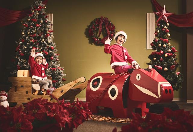画像: 磐梯山温泉ホテル「赤べこクリスマス」開催!