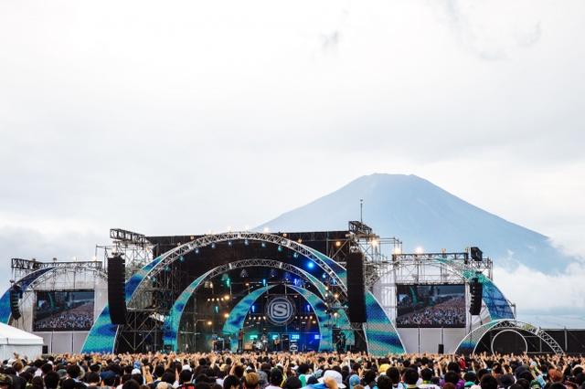 画像1: 過去最高動員となる75,000人が世界遺産・富士山のふもとで大熱狂!