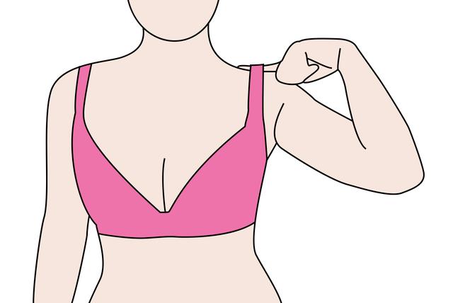 画像: ⑧ストラップがきつくないか確認します。指一本が滑らかに動く長さがベストです。