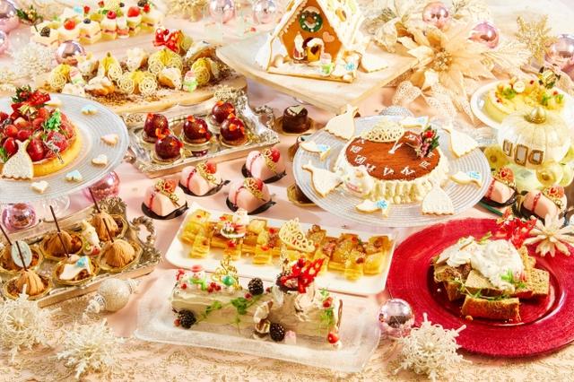 画像1: 女の子の夢が詰まった人気のデザートブッフェが、限定クリスマスバージョンに!