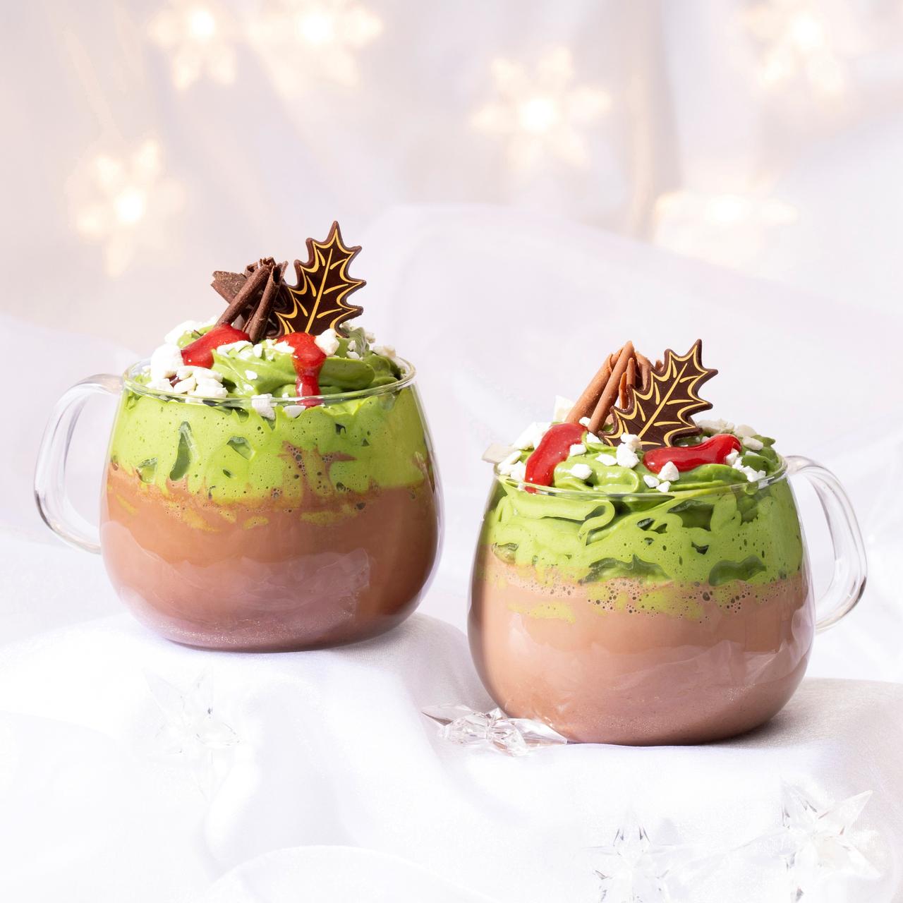 画像1: リンツから、チョコレートのぬくもりがうれしい「抹茶ホットチョコレートドリンク」