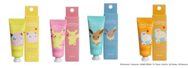 画像2: 女性に嬉しい贅沢成分がたっぷり詰まった「ポケモンハンドクリーム」新発売