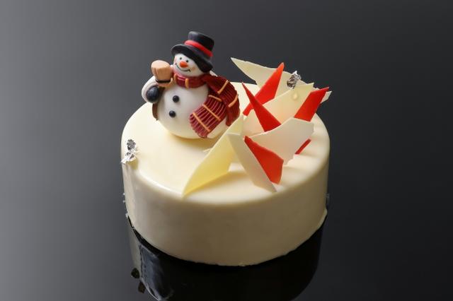 画像: 北海道厚真産ハスカップを使用したクリスマスケーキ