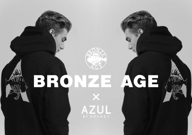 画像1: 「AZUL by moussy」伝説のサーフ&スケートブランドBRONZE AGEとのコラボアイテムを発売!