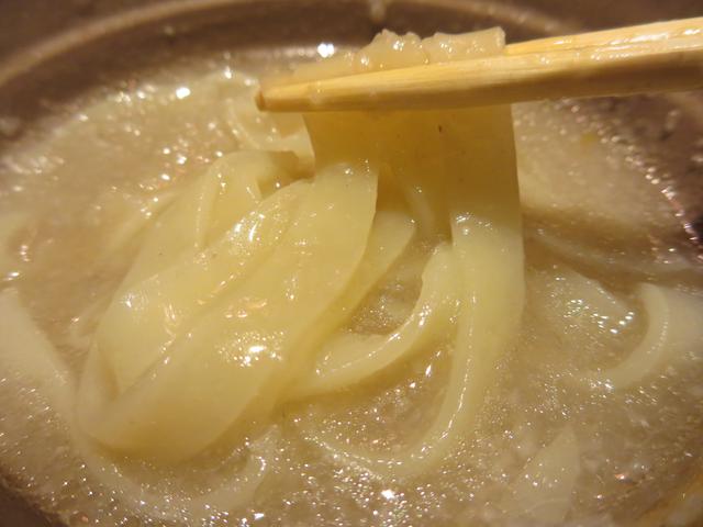 画像: 鍋の〆はきしめん