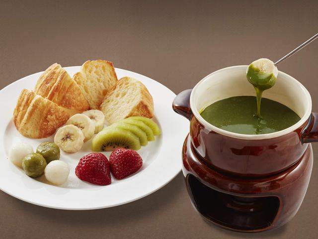 画像: 香る 抹茶ミルクのチョコフォンデュ 799円