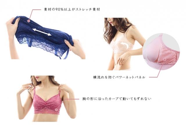 画像2: 24hブラの特徴は3つ