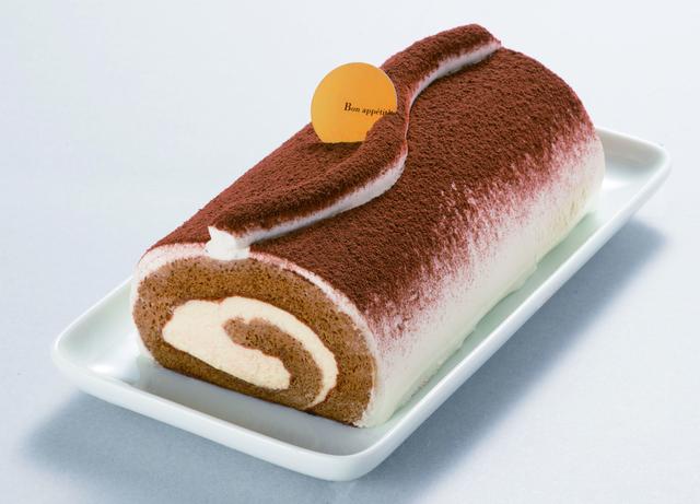 画像: 近鉄限定 コーヒー生地に、マスカルポーネチーズのクリームを巻き込んだ、ティラミス風のロールケーキです。 <ブールミッシュ> ティラミスロール 1本1,512円