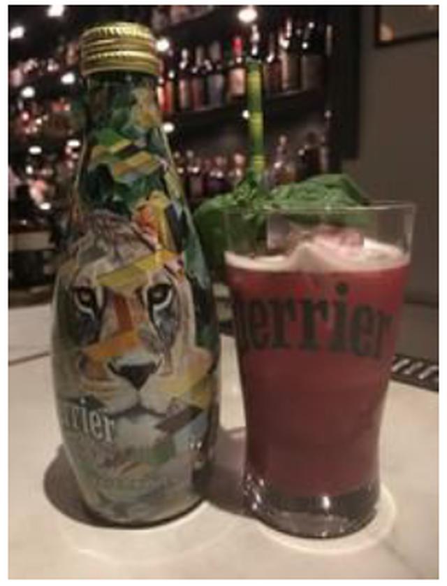 画像: メニュー名 “AFRICAN DANCE” (BAR TRENCH) アフリカライオンの恐怖の心をイメージしたノンアルコールドリンク