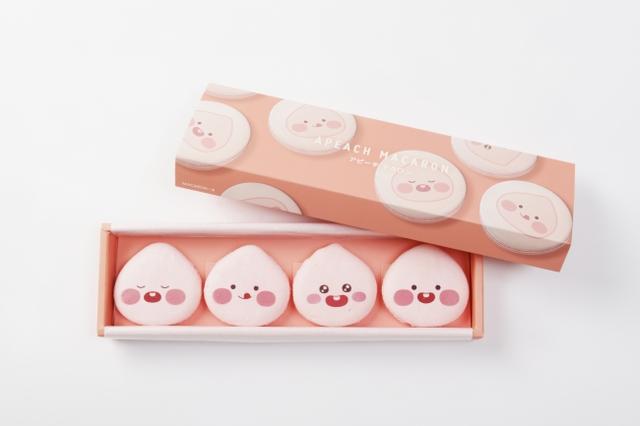 画像: 【日本限定】アピーチマカロン ¥1,900(税抜)※テイクアウトのみ